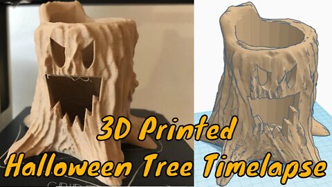 3D Printing a Halloween Tree