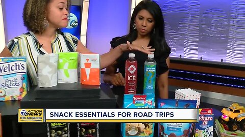 Snack essentials for road trips