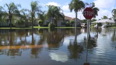 Hundreds of homes impacted by flooding in Lantana