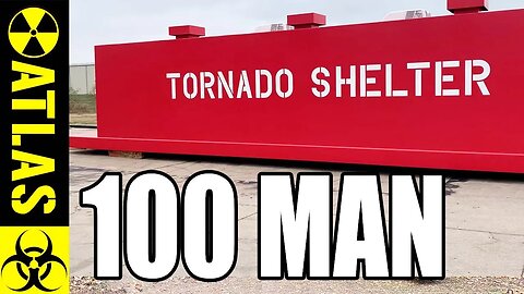 A Major Pharmaceutical's NEW 100 person TORNADO shelter