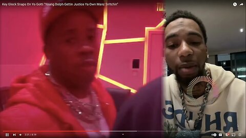 key glock snaps on yo gotti yo own mans snitching part 2