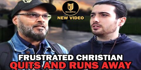 Muslim Schools Christian And He Ends Up Running | Hashim | Speakers Corner