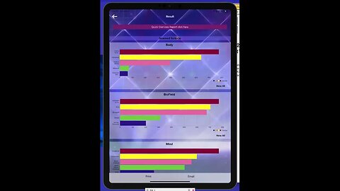 Genius Biofeedback Quick Report Function (Send Report to the Quanta Capsule!)