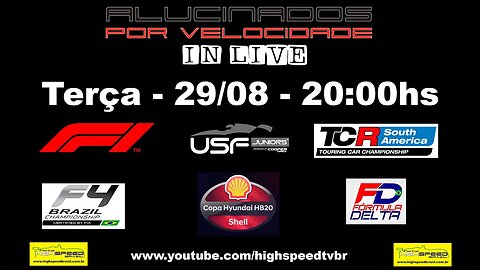 🏎️ ALUCINADOS POR VELOCIDADE IN LIVE