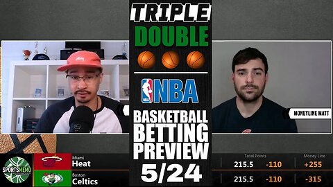 NBA Eastern Conference Predictions | Heat vs Celtics Game 5 Props & Preview | Triple-Double May 24