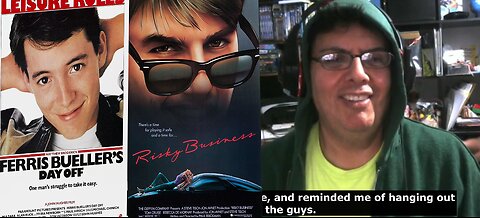 VINTAGE MONDAY 49 DOUBLE FEATURE RISKY BUSINESS & FERRIS BUELLER DAY OFF Trailer REACCION/REACTION