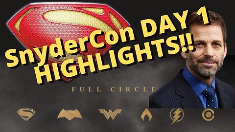 SnyderCon Day 1 HIGHLIGHTS for Man Of Steel Q&A