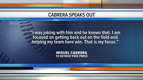 Cabrera responds to ex-Marlins exec's comments