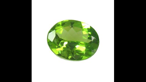 Peridot Oval Cut 1 Carat Gem Pakistani