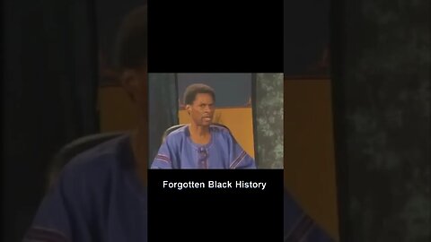 ❗️ Just listen ❗️ 033 | Forgotten Black History #youtubeblack #blackhistory