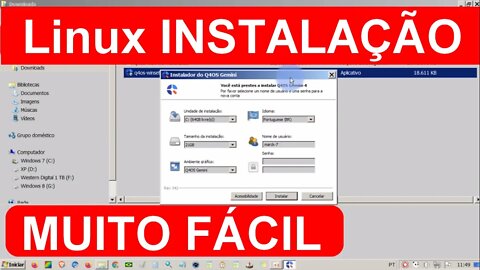 Q4OS Linux Instalar pelo Windows no HD. Confira esta instalação do Linux de modo bem simples e fácil