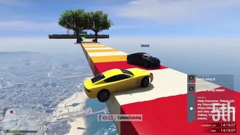 GTA 5 Online: Insane Face to Face Stunt Race | Sylens Gaming