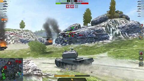 AMX 50 B Veteran (M) | 5,6k Damage / 4 Kill | Word of Tanks Blitz