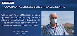 Gov. Sisolak calls Nevada's COVID situation 'dangerous'