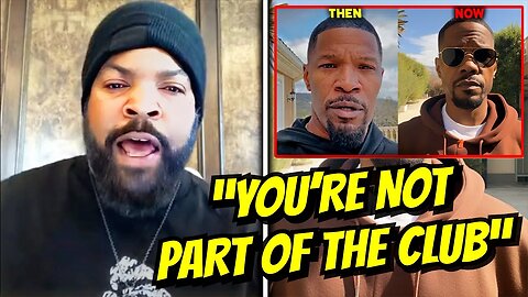 ICE CUBE REVEALS HOLLYWOOD ELITES CLONED JAMIE FOXX!