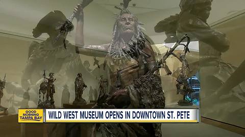 Saddle up for your first look of the new James Museum of Western & Wildlife Art museum in St. Pete