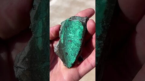 Slab of Malachite.. so beautiful!