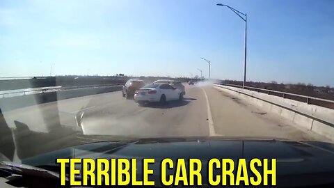 High Speed Car Race Gone Wrong - Terrible Car Crash on the Belt Parkway in Brooklyn