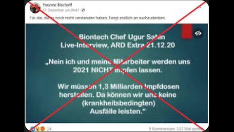 May 27, 2024..🇩🇪 🇦🇹 🇨🇭..NUOVISO🎇....👉🇪🇺 WAHRE GESUNDHEIT 👈🗽.. Ugur Sahin entlarvt？ - Dr． Sabine C． Stebel