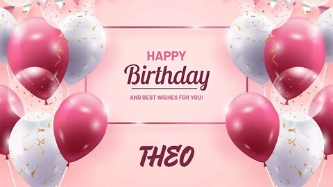 Happy Birthday to Theo - Birthday Wish From Birthday Bash