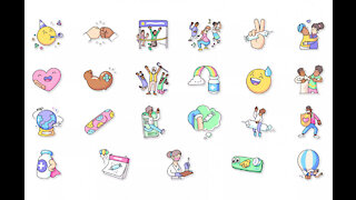 WhatsApp's new vaccine sticker pack