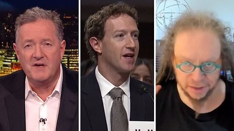 Piers Morgan CENSORED By Facebook? Social Media Debate With Jaron Lanier and Seth Dillon