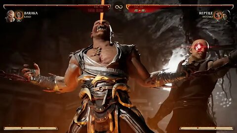 Mortal Kombat 1 2023 Baraka & Kano Kameo Fatal Blow