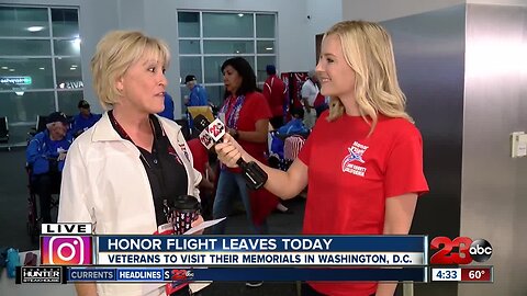 Honor Flight #38 taking off