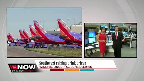 Southwest Airlines raising drink prices