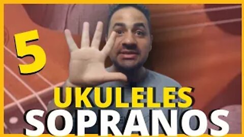 Especial 5 ukuleles sopranos de diversas marcas são diferentes??? #ukulelebrasil #lucauke #lojalele