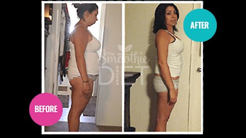 Watch the video below to see how Amanda has lost over 70 lbs. using The Smoothie Diet