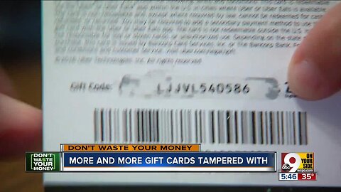 DWYM: Gift card tampering