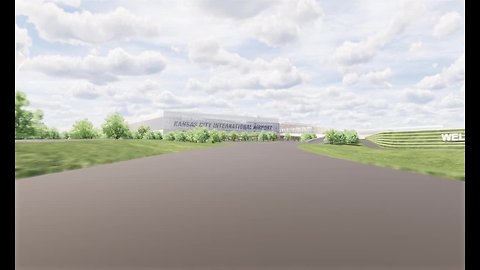 KCI Parking Garage Approach Rendering