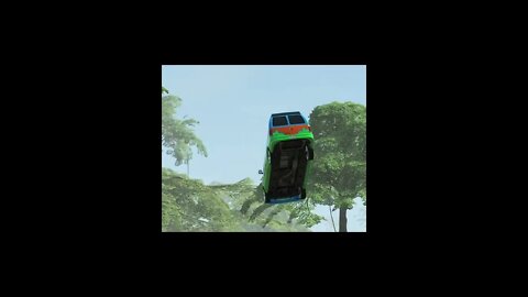 |MiniBeamNG/ Van Crashing - BeamNG.Drive #Shorts