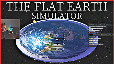 Flat Earth Theory Explained in Flat Earth Simulator