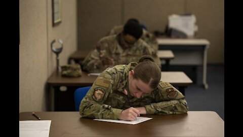 Enlisted airmen could soon take promotion tests online, leaders say