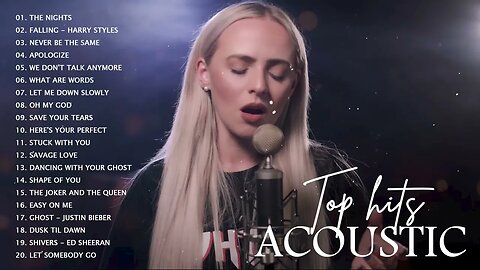 Acoustic Songs 2022 Acoustic Covers Of Popular Songs Top Hits English Acoustic Love Songs