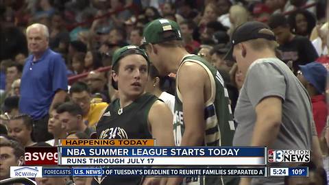 NBA Summer League tips off in Las Vegas