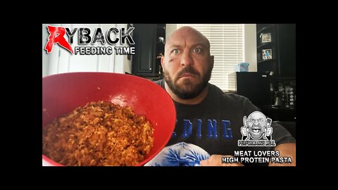 Ryback Feeding Time: Meat 🌱 Lovers High Protein Pasta