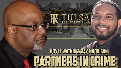 Dr. Boyce Watkins simpin for Jay Morrison Million Dollar Tulsa Real Estate Fund grift & scam