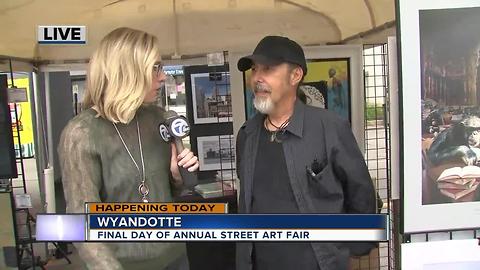 Poster artists at the Wyandotte Street Art Fair