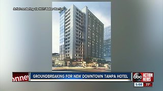 Groundbreaking for new Hyatt hotel in downtown Tampa