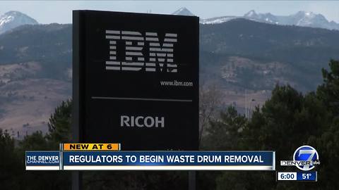 Regulators to begin waste drum removal in Weld County