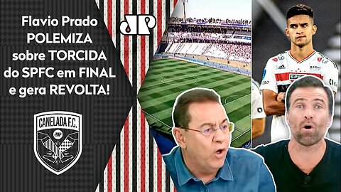 "Foi RIDÍCULO, UM PAPELÃO! A torcida do São Paulo NÃO..." Flavio Prado POLEMIZA e REVOLTA Pilhado!