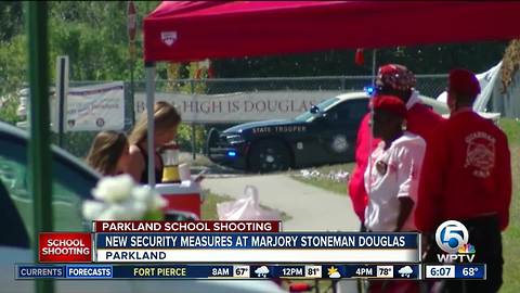 New security measures begin Monday at Stoneman Douglas High School