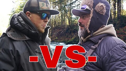 1 V 1 Steelhead FISHING Challenge! We Caught A MONSTER STEELHEAD.