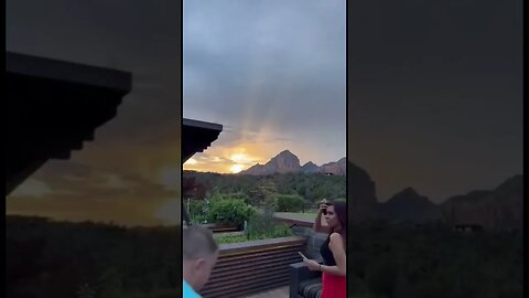 Sedonas Metaphysical Side 🏜️ Two Suns Lightbow Beautiful Phenomenon 🏜️