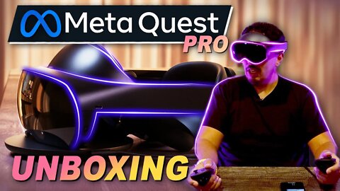 Meta Quest Pro Unboxing em Portugues!