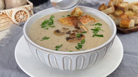 Cream of Mushroom Soup Recipe - *Delicious*