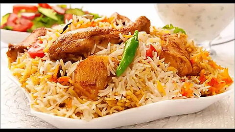 Traditional Hyderabadi chicken biryani,🍚🍗🥩🍱